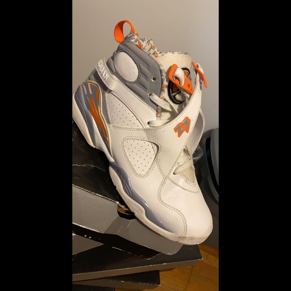 Jordan Retro Orange blaze silver